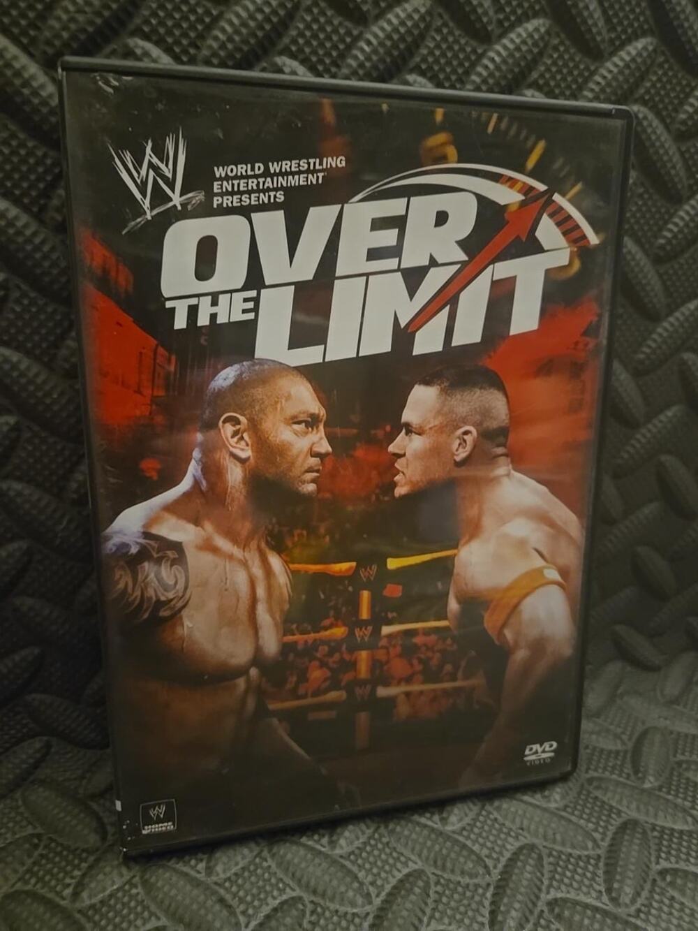 WWE Over the Limit 2010 DVD John Cena Batista Randy Orton Edge Clean Disc